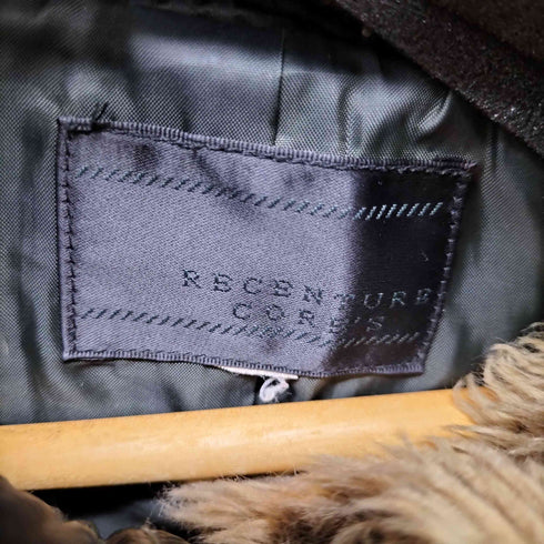 recenture core's ラクーンファー ダウンコート レディース 11AR