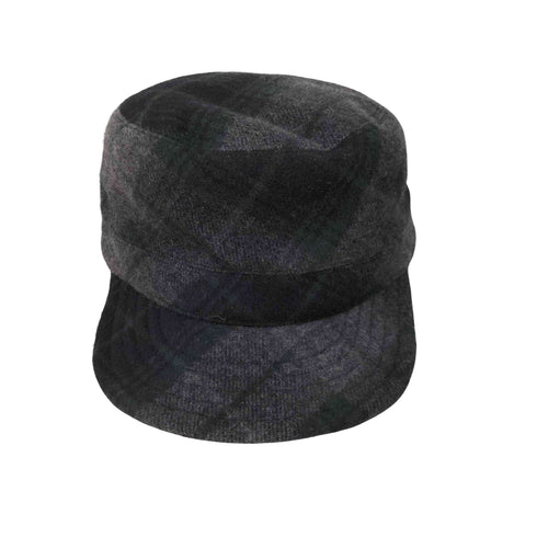 コムデギャルソンオム COMME des GARCONS HOMME チェック柄 ウール混 ワークキャップ メンズ