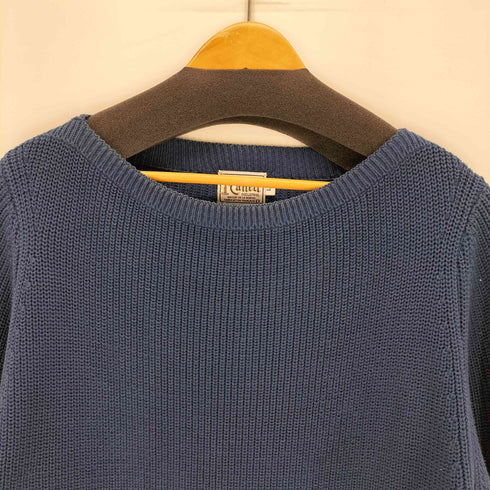KANELL フランス製 ESPADON リブ編み ローゲージセーター メンズ import:L
