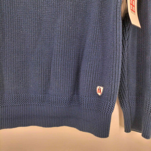 KANELL フランス製 ESPADON リブ編み ローゲージセーター メンズ import:L