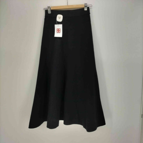 スローブイエナ SLOBE IENA 23SS ミラノリブニットフレアスカート レディース