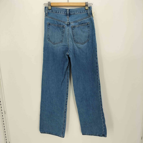 ユニクロ UNIQLO 25SS ワイドストレートジーンズ レディース 22 (56cm)