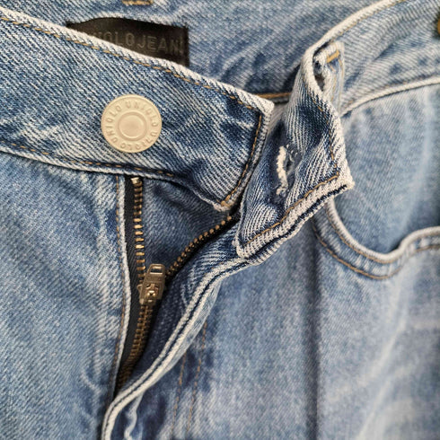 ユニクロ UNIQLO 25SS ワイドストレートジーンズ レディース 22 (56cm)
