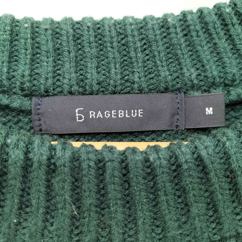 レイジブルー RAGEBLUE ステッチデザイン アクリルニット メンズ JPN:M
