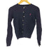 ポロラルフローレン POLO RALPH LAUREN クルーネック コットンリブカーディガン レディース XL(16)