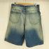 ザラ ZARA BAGGY FIT バギー フィット USED加工 デニム ショート パンツ メンズ EUR 40