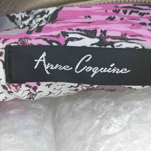 アンコキーヌ anne coquine 2WAY レザー バックパック レディース