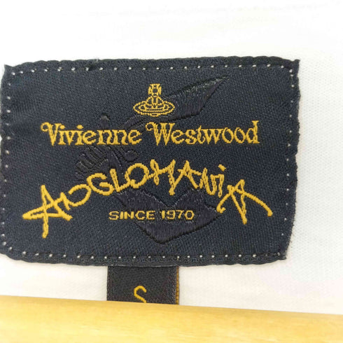 ヴィヴィアンウエストウッド アングロマニア Vivienne Westwood ANGLOMANIA パイレーツハート クルーネックTシャツ レディース import:S