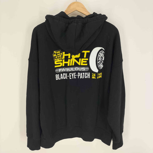 ブラックアイパッチ Black Eye Patch ロゴプリント プルオーバー フーディ メンズ JPN:L
