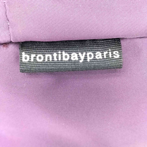 brontibay paris レザー使いミニショルダー レディース