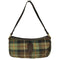ハリスツイード Harris Tweed GLENALMOND チェック柄 レザーパッチ ウール ハンド バック レディース