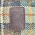 ハリスツイード Harris Tweed GLENALMOND チェック柄 レザーパッチ ウール ハンド バック レディース