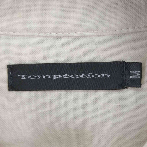 テンプテーション Temptation L/S チャイナシャツ メンズ JPN:M