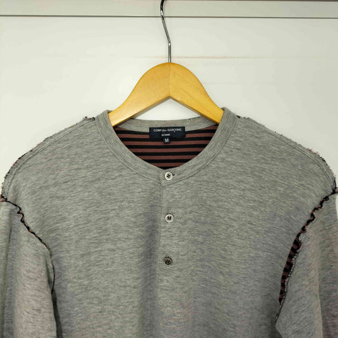 コムデギャルソンオム COMME des GARCONS HOMME ヘンリーネック L/S カットソー メンズ JPN:S