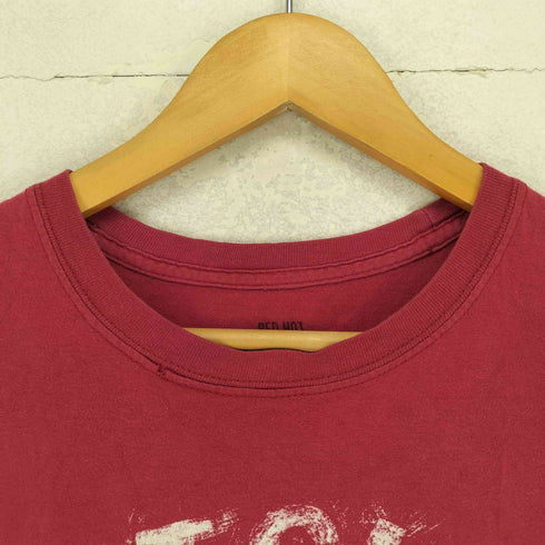 フロントプリント バンドTシャツ メンズ import:S