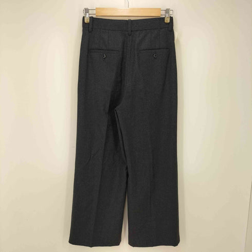 セオリー theory Sleek Flannel DBL Pleat Pant ウールフランネルプリーツパンツ レディース 0