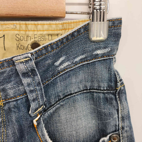 ジースターロー G-STAR RAW 3301 RADAR NARROW ROPE 立体裁断 刺繍 ダメージ スリム デニムパンツ メンズ 29×34