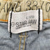 ジースターロー G-STAR RAW 3301 RADAR NARROW ROPE 立体裁断 刺繍 ダメージ スリム デニムパンツ メンズ 29×34