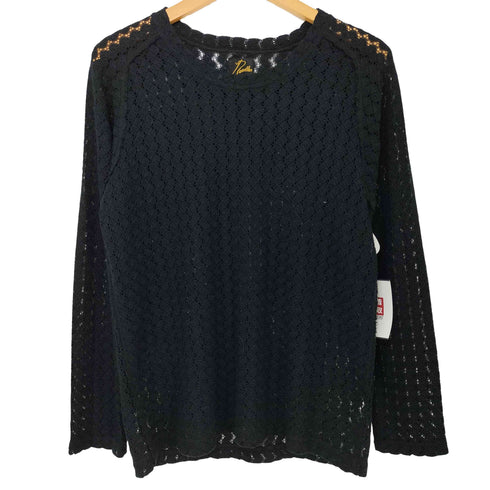 ニードルズ Needles U NECK L/S TEE-POLU/R LACE メンズ JPN:XS
