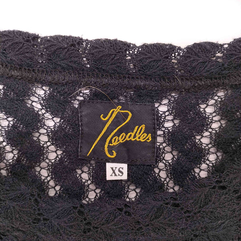 ニードルズ Needles U NECK L/S TEE-POLU/R LACE メンズ JPN:XS
