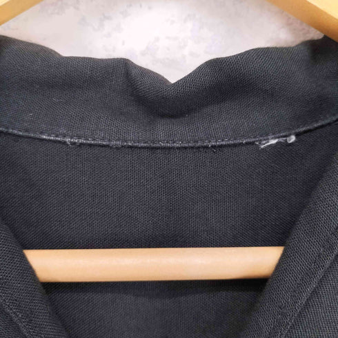 60~70s バックプリント ELLIOTT 刺繍ボウリングシャツ メンズ