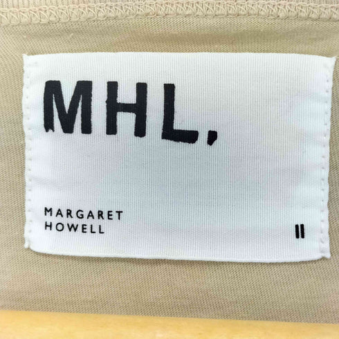 エムエイチエル MHL. PRINTED COTTON JERSEY LOGO T-SHIRT レディース JPN:2
