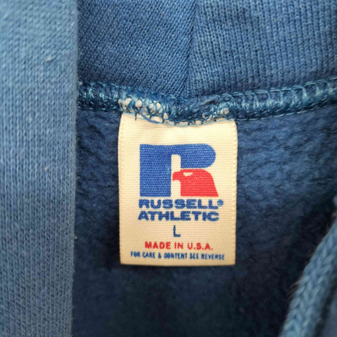 ラッセルアスレチック RUSSELL ATHLETIC 80S USA製 プリント プルオーバー パーカー メンズ import:L