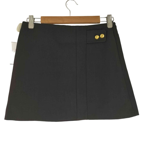 ザラ ZARA 金ボタンミニスカート レディース JPN:XS