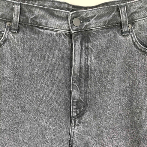 ジーユー GU バレルレッグジーンズデニム レディース 3XL