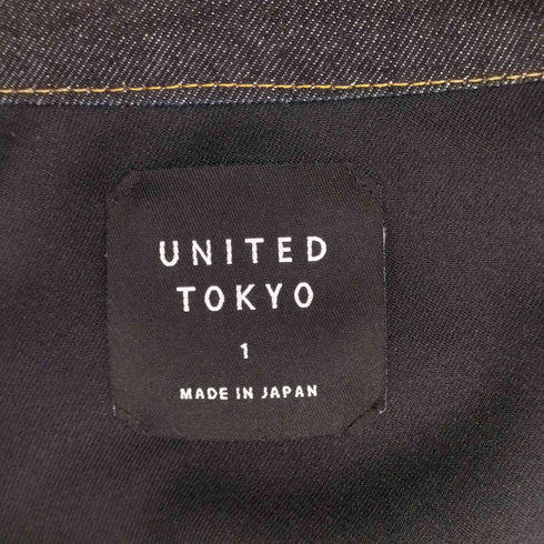 ユナイテッドトウキョウ UNITED TOKYO スタンドデニムブルゾン レディース JPN:1