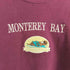 H.L.MILLER 90S USA製 MONTEREY BAY 刺繍 クルーネックスウェット レディース import:M