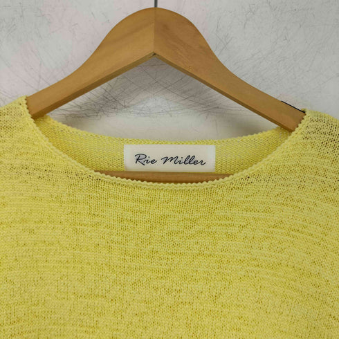 リエミラー Rie miller ニット テープヤーンプルオーバーニット レディース JPN:38