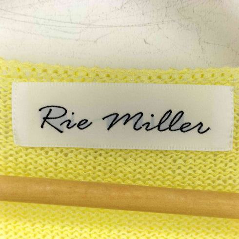 リエミラー Rie miller ニット テープヤーンプルオーバーニット レディース JPN:38