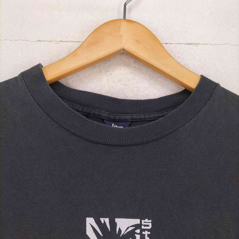 ステューシー Stussy 90s 紺タグ OLD USA製 ドラゴン プリントTシャツ メンズ JPN:S
