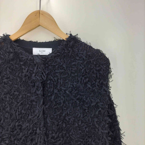 スローブイエナ SLOBE IENA 25SS リボンヤーンニット ジャケット レディース FREE