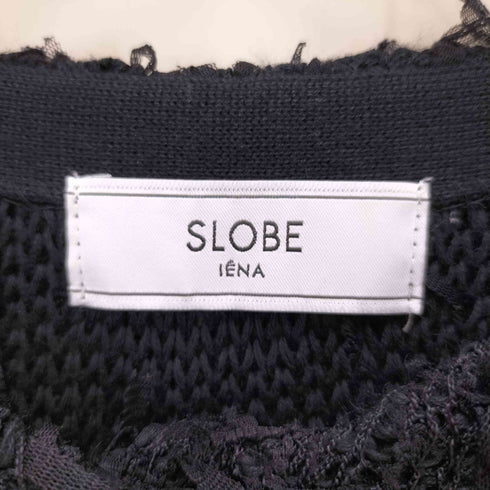 スローブイエナ SLOBE IENA 25SS リボンヤーンニット ジャケット レディース FREE
