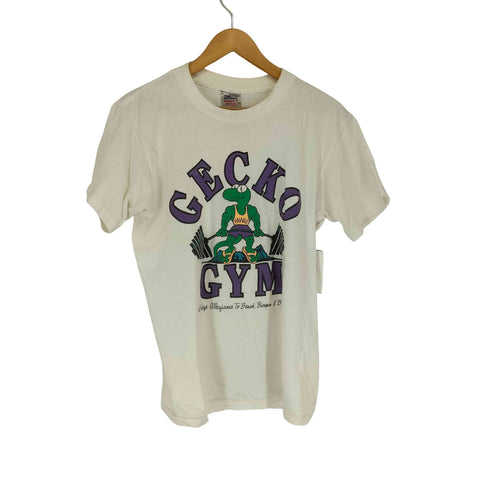 オニータ ONEITA シングルステッチ GECKO GYM フロントプリント メンズ import:M
