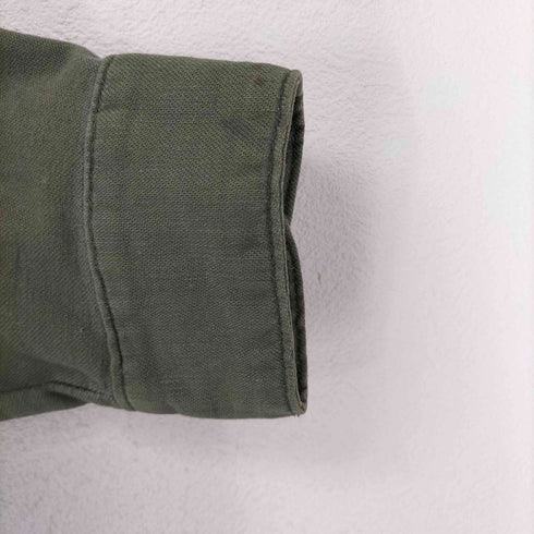 ユーエスアーミー U.S. ARMY スカルプリント ミリタリーリメイクシャツ UTILITY SHIRTS メンズ 15 1/2 X33
