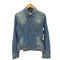 ディーアンドジードルチェアンドガッバーナ D&G DOLCE&GABBANA トルコ製 デニムジャケット Y2K レディース JPN:XS
