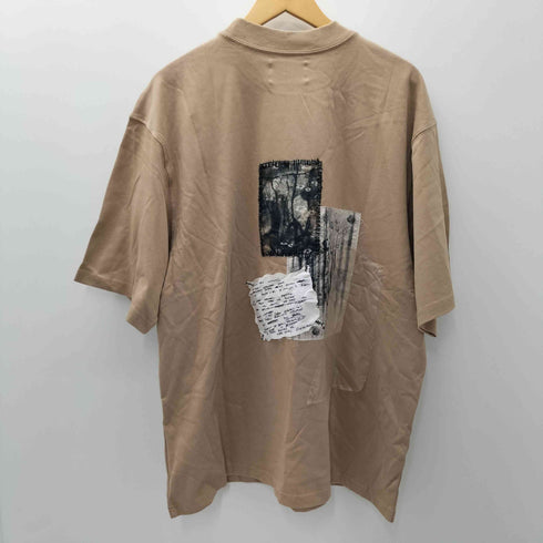 INNO Artisan ロゴ プレート バック パッチワーク プリント Tシャツ メンズ