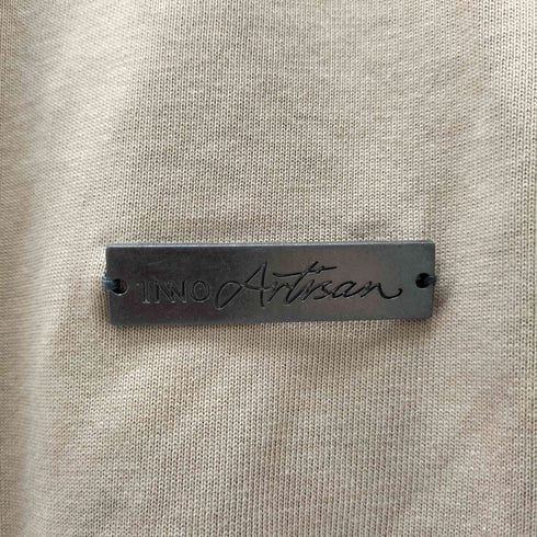 INNO Artisan ロゴ プレート バック パッチワーク プリント Tシャツ メンズ