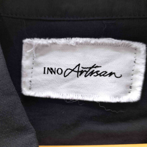 INNO Artisan ロゴ プレート パッチワーク プリント S/S シャツ メンズ
