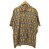 burma bibas 総柄 コットン半袖tシャツ メンズ JPN:L