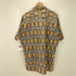 burma bibas 総柄 コットン半袖tシャツ メンズ JPN:L