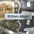 burma bibas 総柄 コットン半袖tシャツ メンズ JPN:L