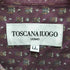 TOSCANA IUOGO UOMO シルク100% 総柄 フロントポケット半袖シャツ メンズ LL