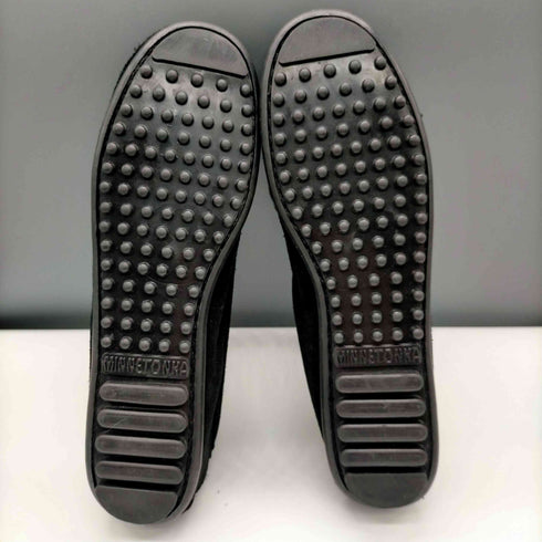 ミネトンカ Minnetonka KILTY MO キャラクター 刺繍 スウェード モカシン シューズ レディース US:5