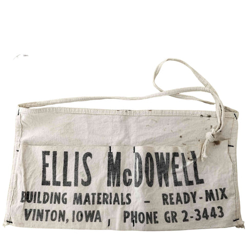 ELLIS MCDOWELLプリント ワークエプロン メンズ