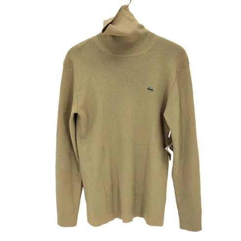 ラコステ LACOSTE ワンポイントロゴ タートルネックリブニットセーター メンズ 5