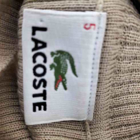 ラコステ LACOSTE ワンポイントロゴ タートルネックリブニットセーター メンズ 5